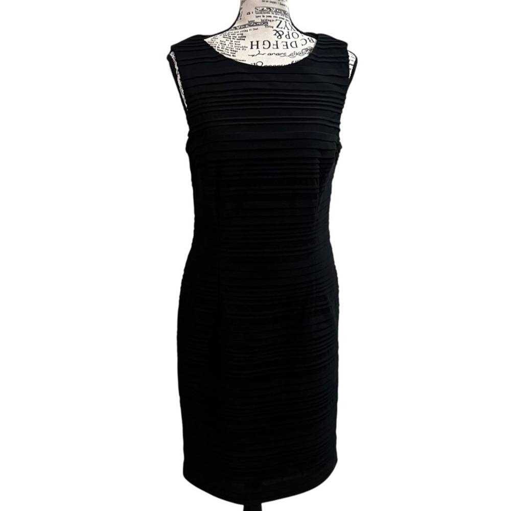 Calvin Klein‎ Black Textured Mini Dress
